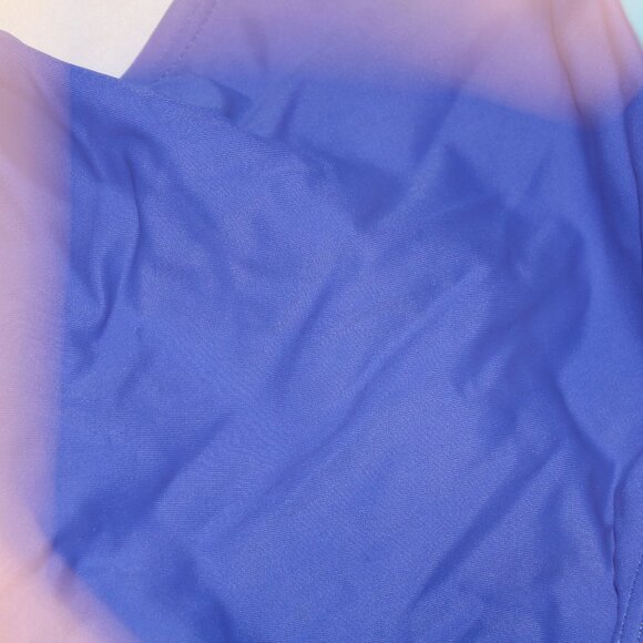 Blue 1 Pcs Speedo Swimsuit Size 10 - Picture 8 of 9